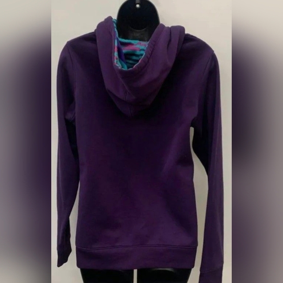 Under Armour UA Storm1 Fleece Purple Hoodie Sweatshirt Size M Used Excellent - Picture 2 of 4